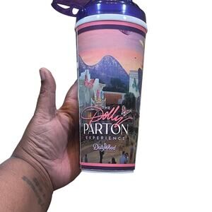 Dollywood Exclusive 2024 Dolly Parton Experience‎ Drink Cup With Straw